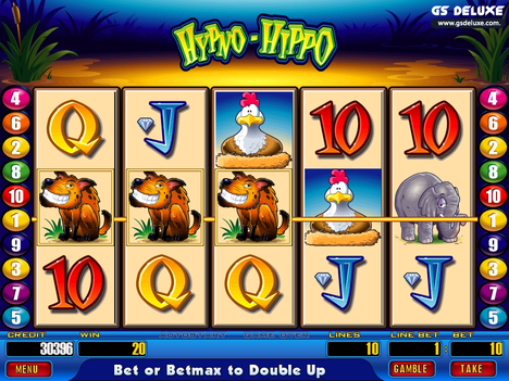 Hypno Hippo Slot Machine