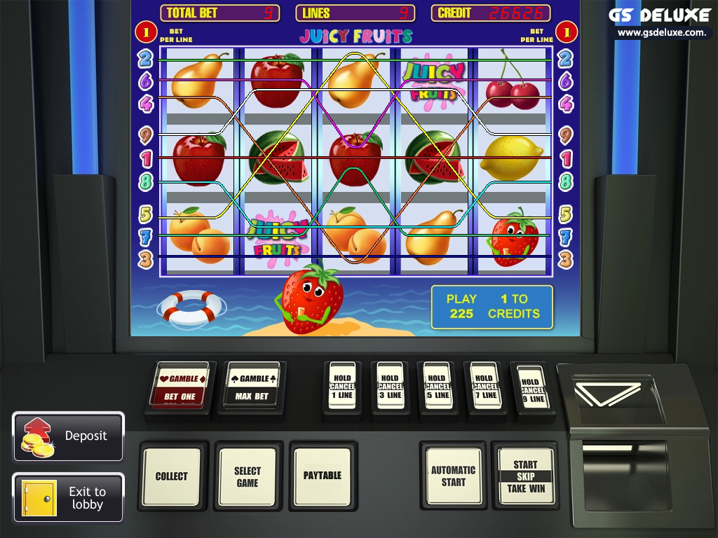 игровой автомат juicy fruits